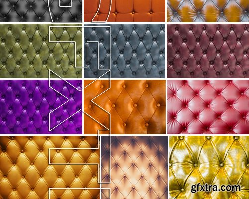 Stock Photos - Leather Upholstery Textures, 25xJPG
