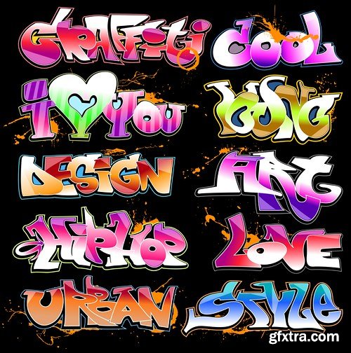 Graffiti Collection, 25xEPS