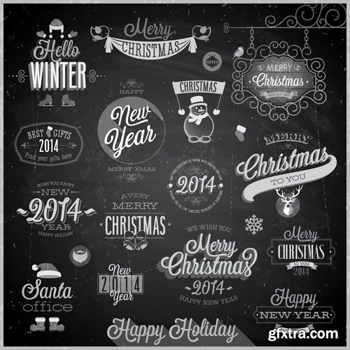 New Year Design Elements 2015 - 30 Vector New Year Design Elements 2015 - 30 Vector