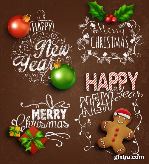 New Year Design Elements 2015 - 30 Vector New Year Design Elements 2015 - 30 Vector