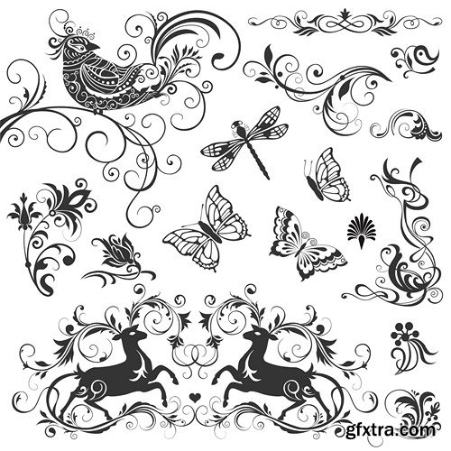 Decorative Elements of Design, 25xEPS