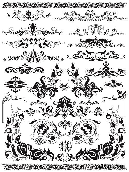 Decorative Elements of Design, 25xEPS