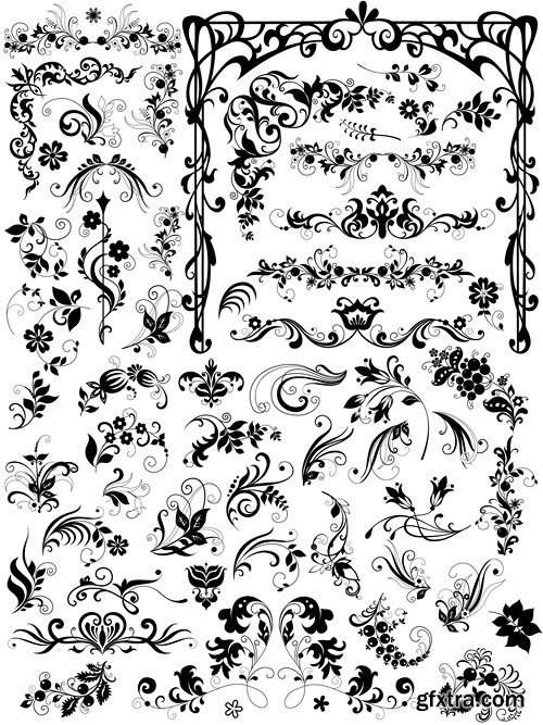 Decorative Elements of Design, 25xEPS