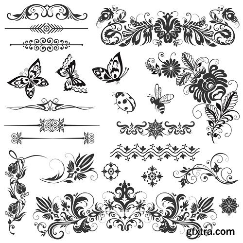 Decorative Elements of Design, 25xEPS