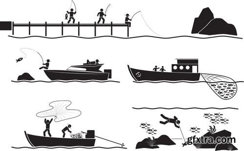 Vector - People Silhouette &amp; Icons