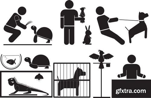 Vector - People Silhouette &amp; Icons