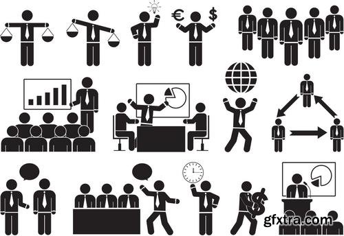 Vector - People Silhouette &amp; Icons