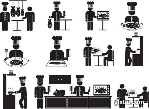 Vector - People Silhouette &amp; Icons