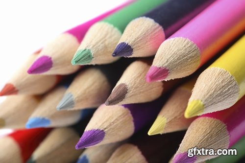 Collection of colored pencils #2-25 UHQ Jpeg