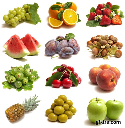Fruit and Vegetables, 25xUHQ JPEG