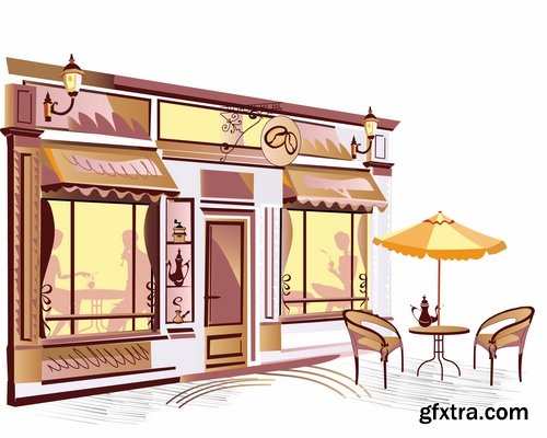 Collection of different architecture 25 Eps