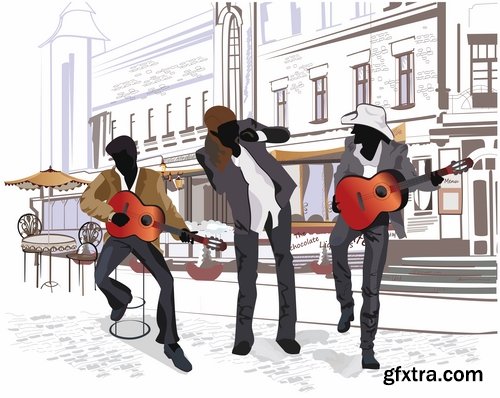 Collection of different architecture 25 Eps