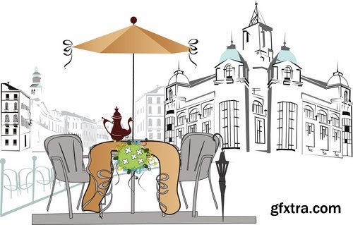 Collection of different architecture 25 Eps