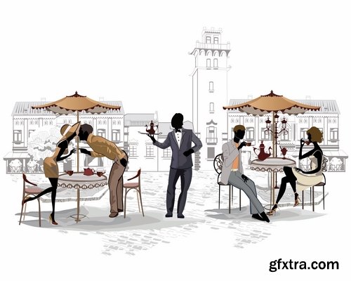 Collection of different architecture 25 Eps