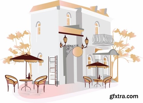 Collection of different architecture 25 Eps