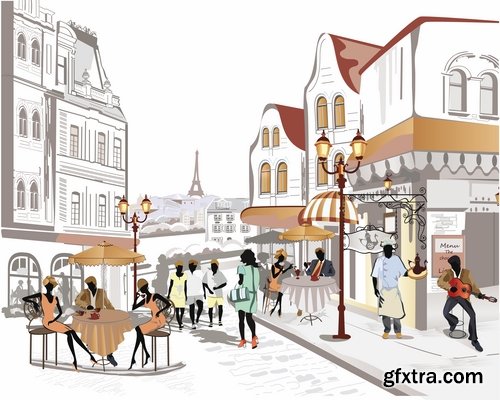 Collection of different architecture 25 Eps