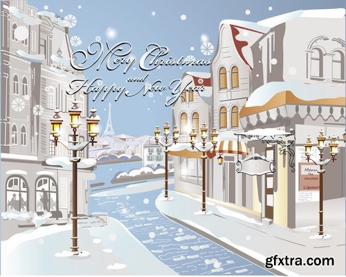 Collection of different architecture 25 Eps