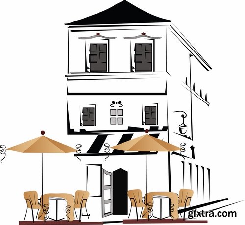 Collection of different architecture 25 Eps