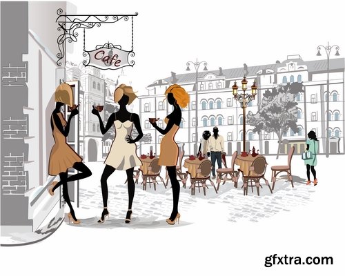 Collection of different architecture 25 Eps