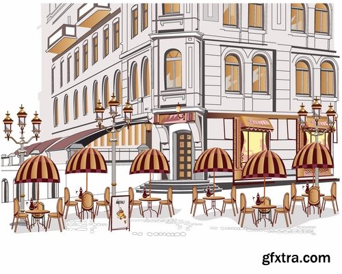 Collection of different architecture 25 Eps