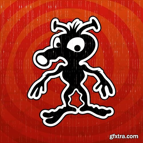 Collection of various funny monsters 25 Eps