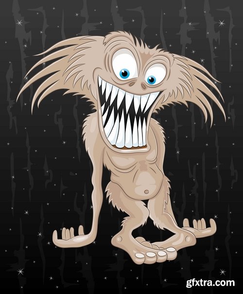 Collection of various funny monsters 25 Eps