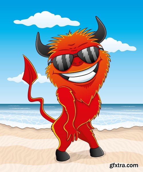 Collection of various funny monsters 25 Eps