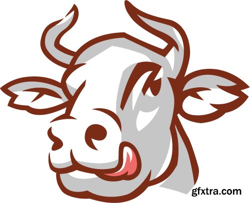 Cow Logos &amp; Designs 25xEPS