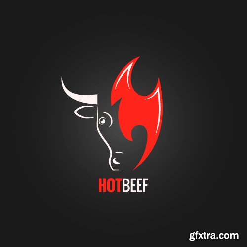 Cow Logos &amp; Designs 25xEPS