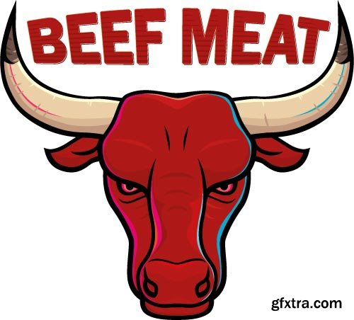 Cow Logos &amp; Designs 25xEPS