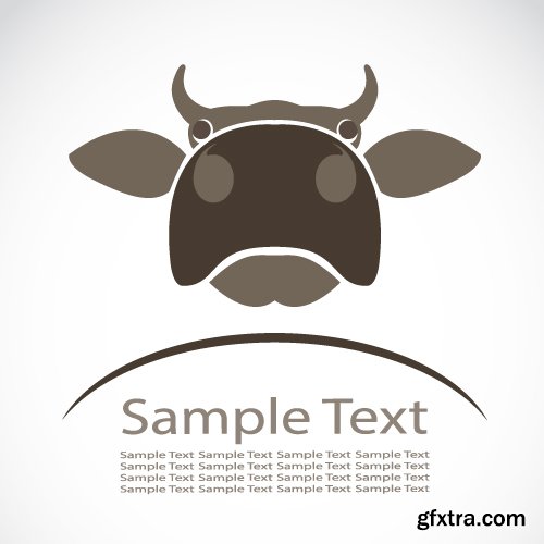 Cow Logos &amp; Designs 25xEPS
