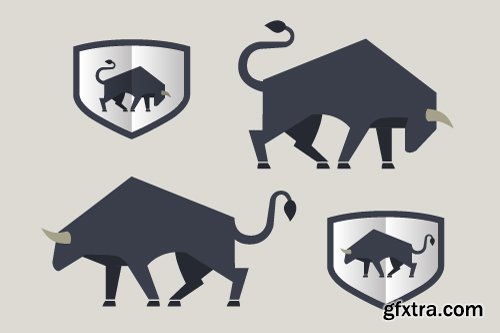 Cow Logos &amp; Designs 25xEPS