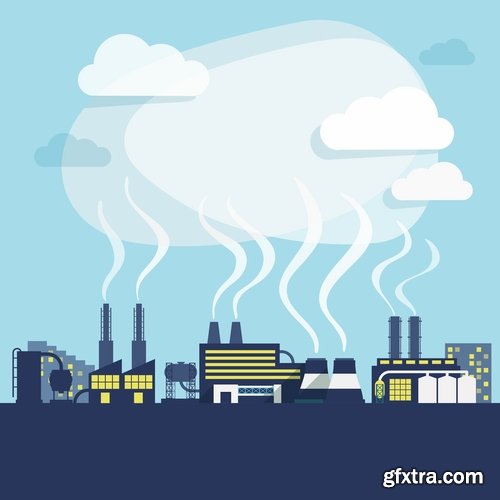 Collection of Industrial Infographics #2, 25xEPS Collection of Industrial Infographics #2, 25xEPS