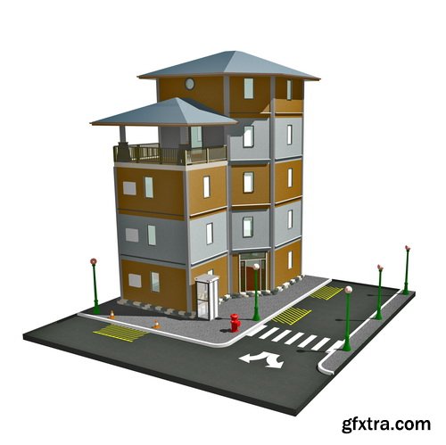 3D Renders of House & Garden 50xJPG 3D Renders of House & Garden 50xJPG