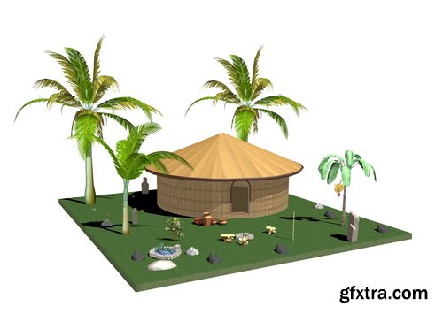 3D Renders of House & Garden 50xJPG 3D Renders of House & Garden 50xJPG