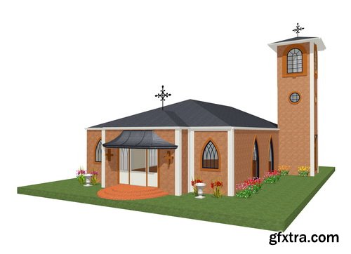 3D Renders of House & Garden 50xJPG 3D Renders of House & Garden 50xJPG