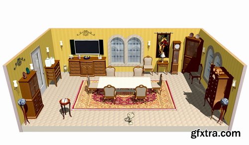 3D Renders of House & Garden 50xJPG 3D Renders of House & Garden 50xJPG