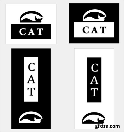 Cat &amp; Dog Petshop Logos 2, 25xEPS