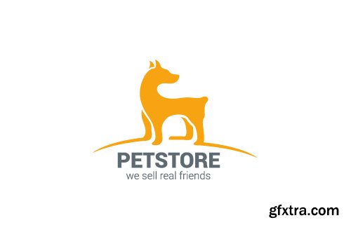 Cat &amp; Dog Petshop Logos 2, 25xEPS