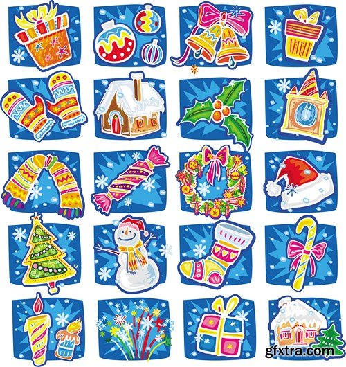 Merry Christmas 4, 30xEPS Merry Christmas 4, 30xEPS