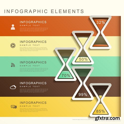 Infographics Design Elements 4, 25xEPS