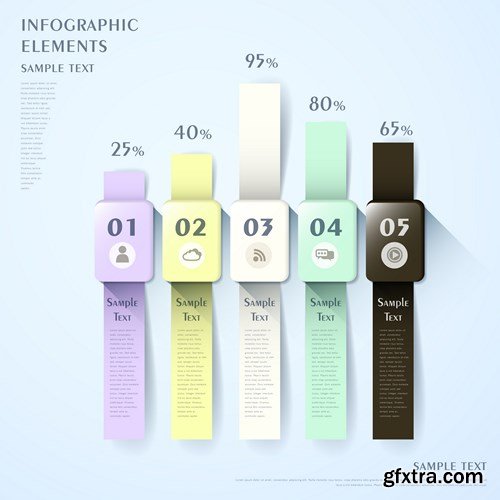 Infographics Design Elements 4, 25xEPS