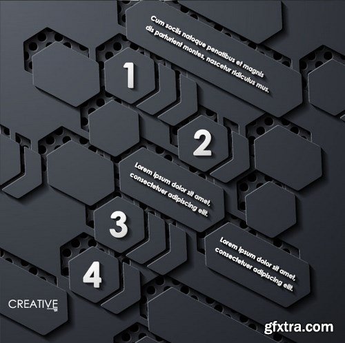 Elements Design of Infographics 2, 25xEPS