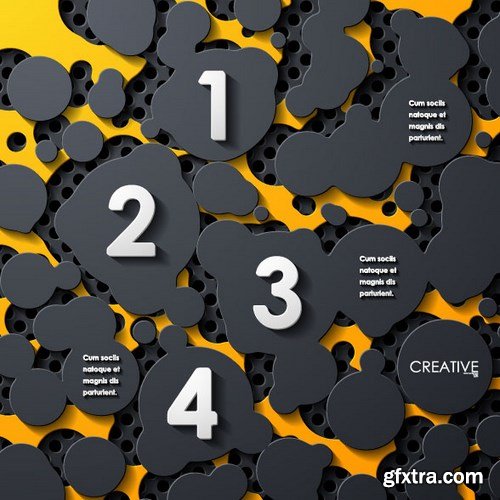 Elements Design of Infographics 2, 25xEPS