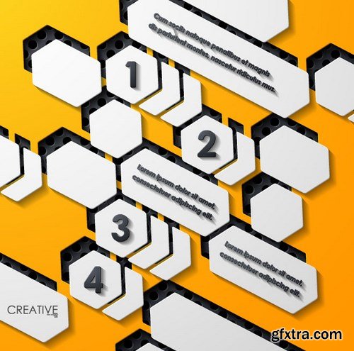 Elements Design of Infographics 2, 25xEPS