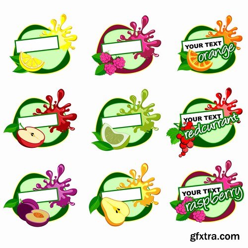 Different Labels &amp; Stickers #2 - 30 Vector