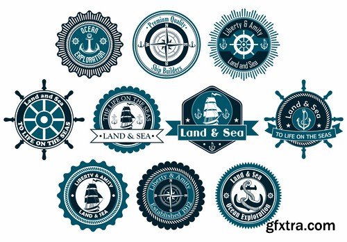 Different Labels &amp; Stickers #2 - 30 Vector