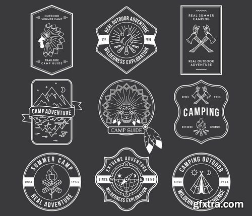 Different Labels &amp; Stickers #2 - 30 Vector