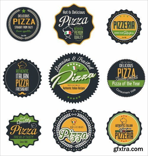 Different Labels &amp; Stickers #2 - 30 Vector