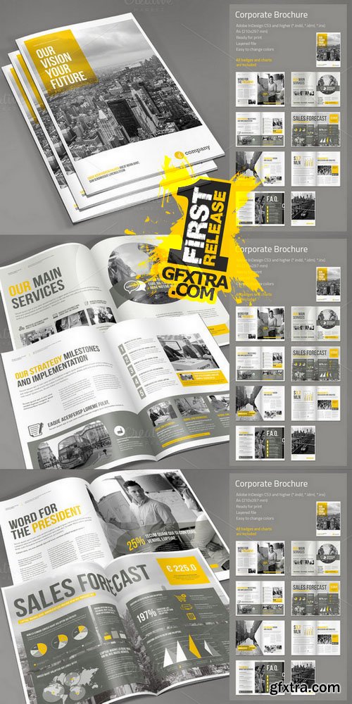 Corporate Brochure Vol. 2 - Creativemarket 109524